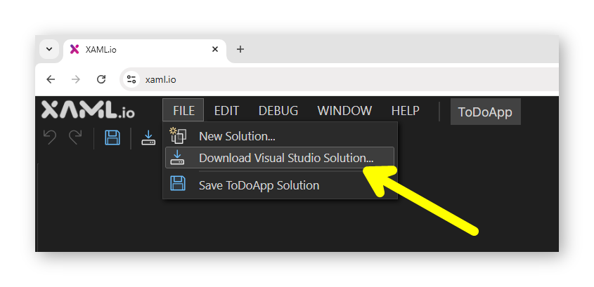 Download as a Visual Studio solution